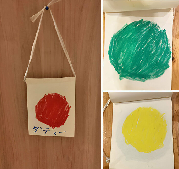 Mis hijos me han hecho un "semáforo" para entrar en mi habitación cuando estoy trabajando