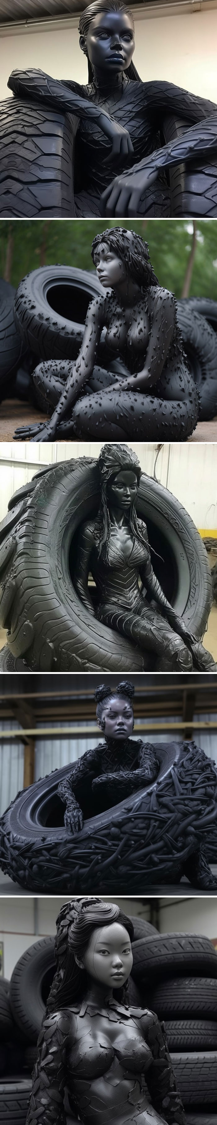Quería hacer un calendario Pirelli de 2024, pero algo salió mal
