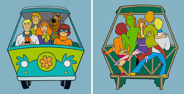 18 Famosas escenas de la animación popular vistas tras las cámaras