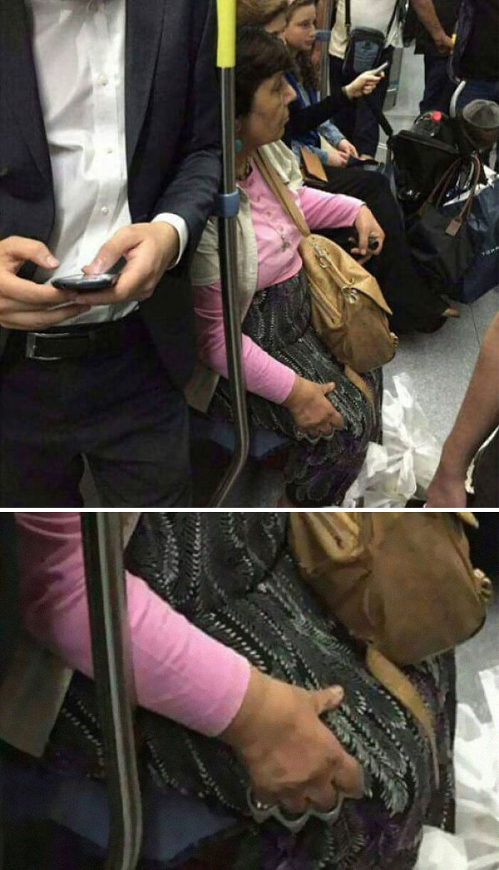 44 Times People Spotted Such Weird And Funny Things On The Subway, They Just Had To Share