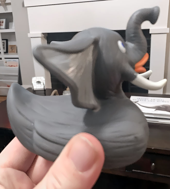 Resulta que el patoelefante existe