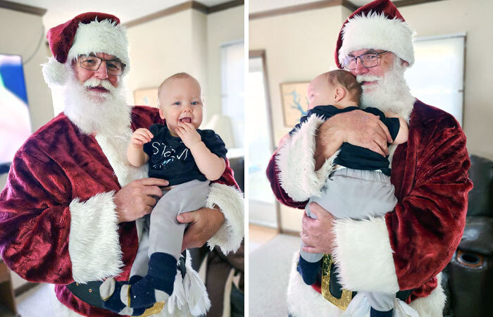 Mi padre es Papá Noel profesional, y creía que nunca sería abuelo. Está ilusionadísimo