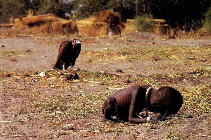 El buitre y la niña pequeña - Premio Pulitzer de 1994