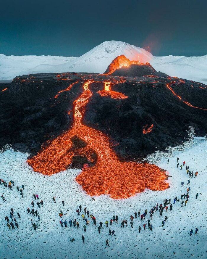 Erupción del volcán Fagradalsfjall, Islandia