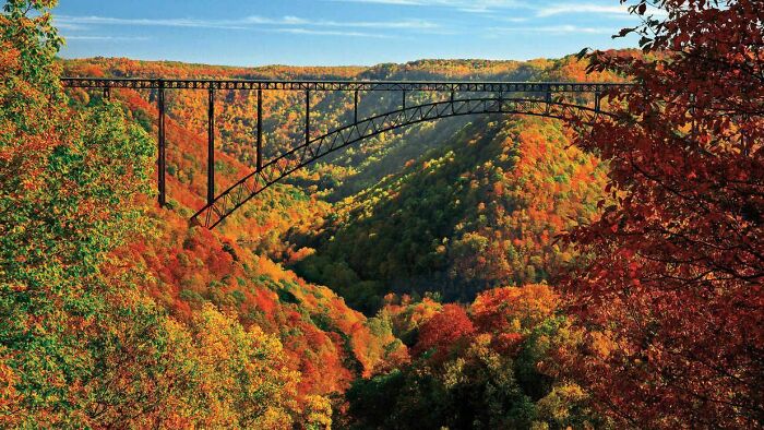El nuevo parque nacional de EEUU, New River Gorge en Virginia Occidental