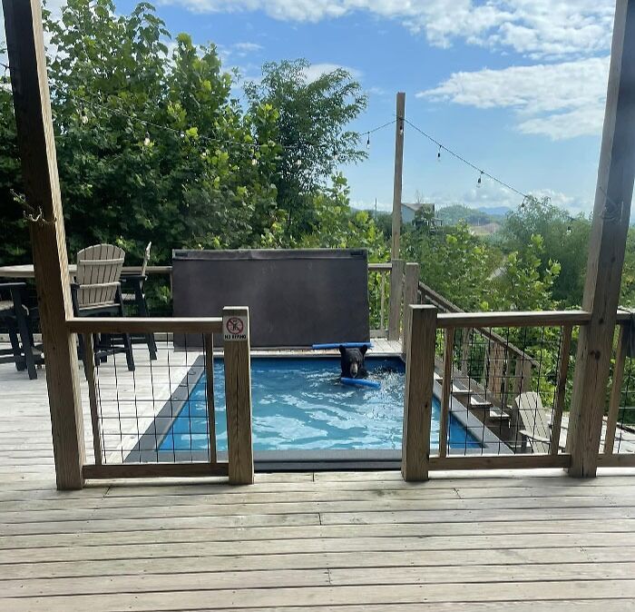 Mi hija me ha mandado esto de sus vacaciones. Hace mucho calor