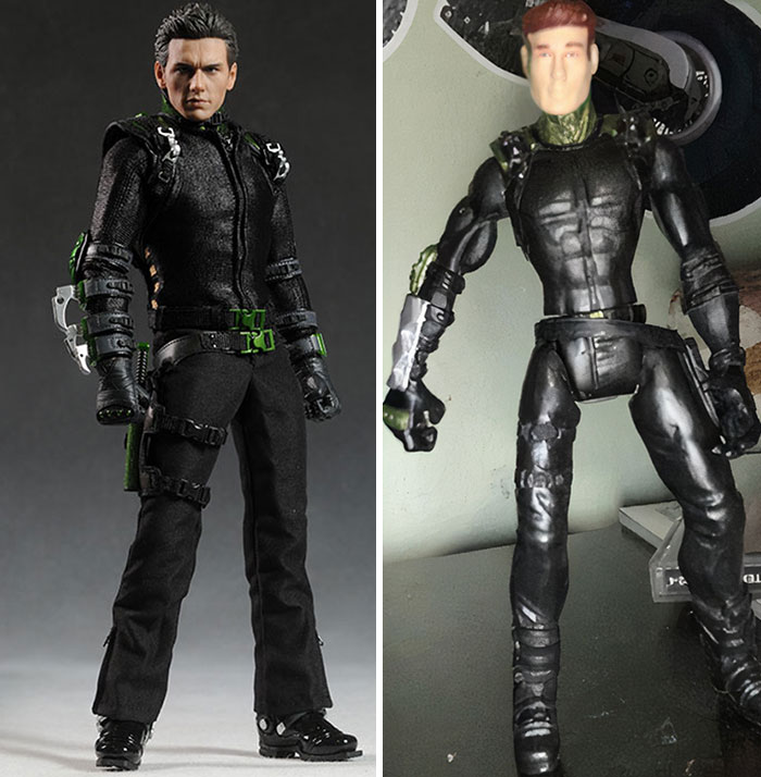 Compré una figura de acción de Harry Osborn por 150$ y esto es lo que recibí