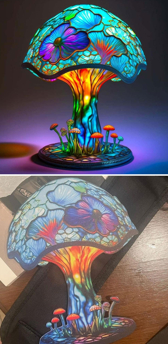 Pedí esta lámpara en Amazon