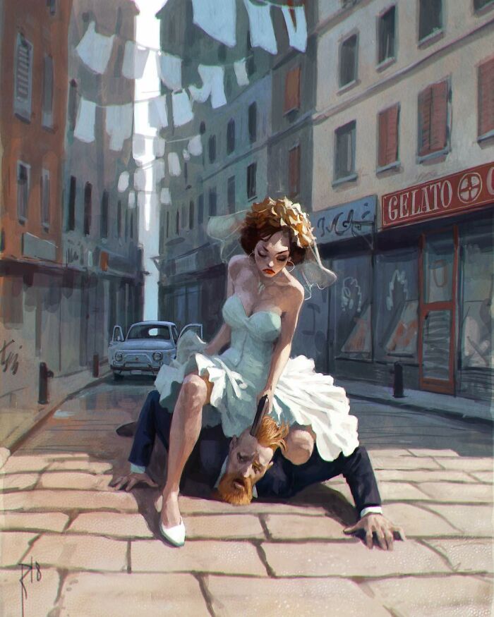 Artist Continues To Create Controversial Illustrations Full Of Hidden Messages (29 New Pics)