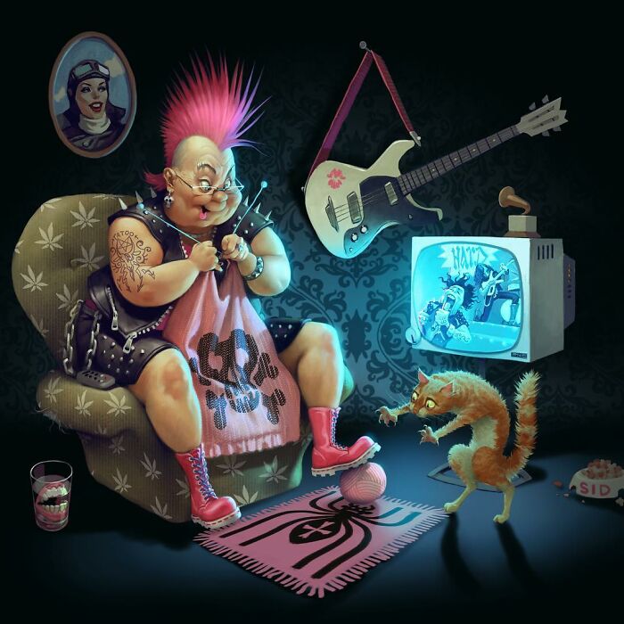 Artist Continues To Create Controversial Illustrations Full Of Hidden Messages (29 New Pics)