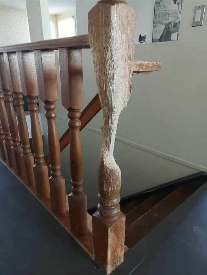 El artista sale al fondo