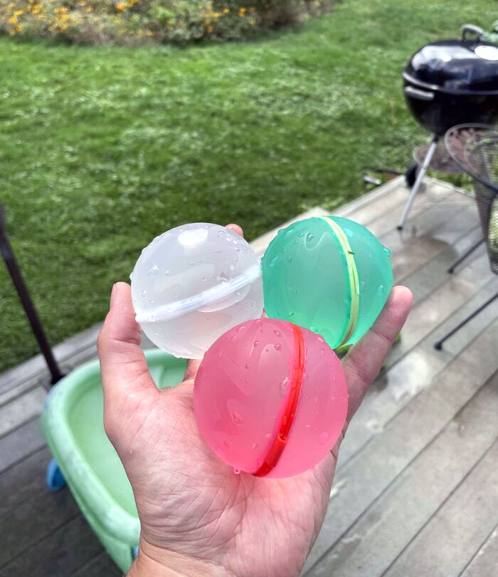 Globos de agua reutilizables son lo que necesitaba cuando yo era niño