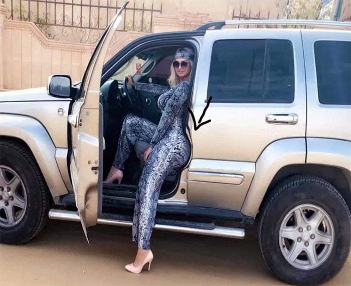 Ha derretido el coche con tanta calentura
