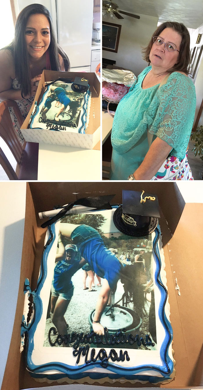 Mi tarta de graduación, mi madre no la aprueba