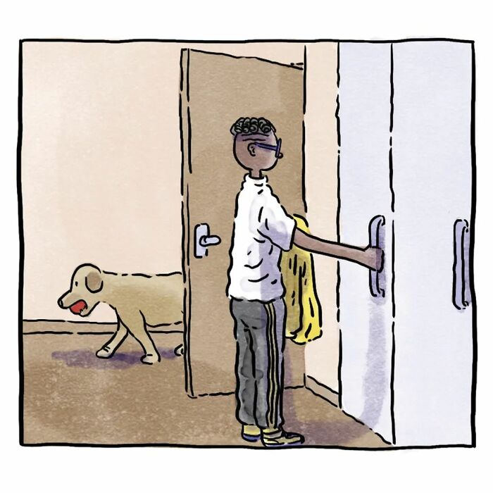 5 Emotivos cómics sobre la vida con un perro y un gato, por Ademar Vieira