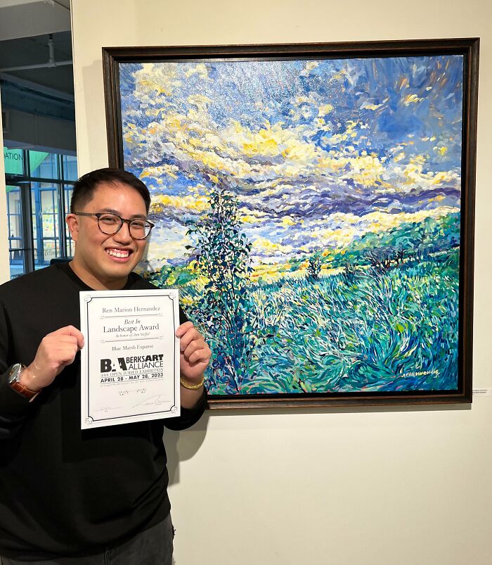 He ganado el premio del jurado al mejor paisaje
