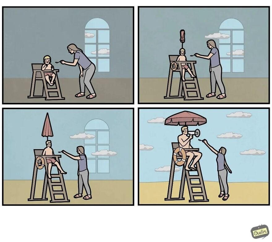 30 Sarcastic Comics By Anton Gudim That Might Make You Chuckle (New Pics)
