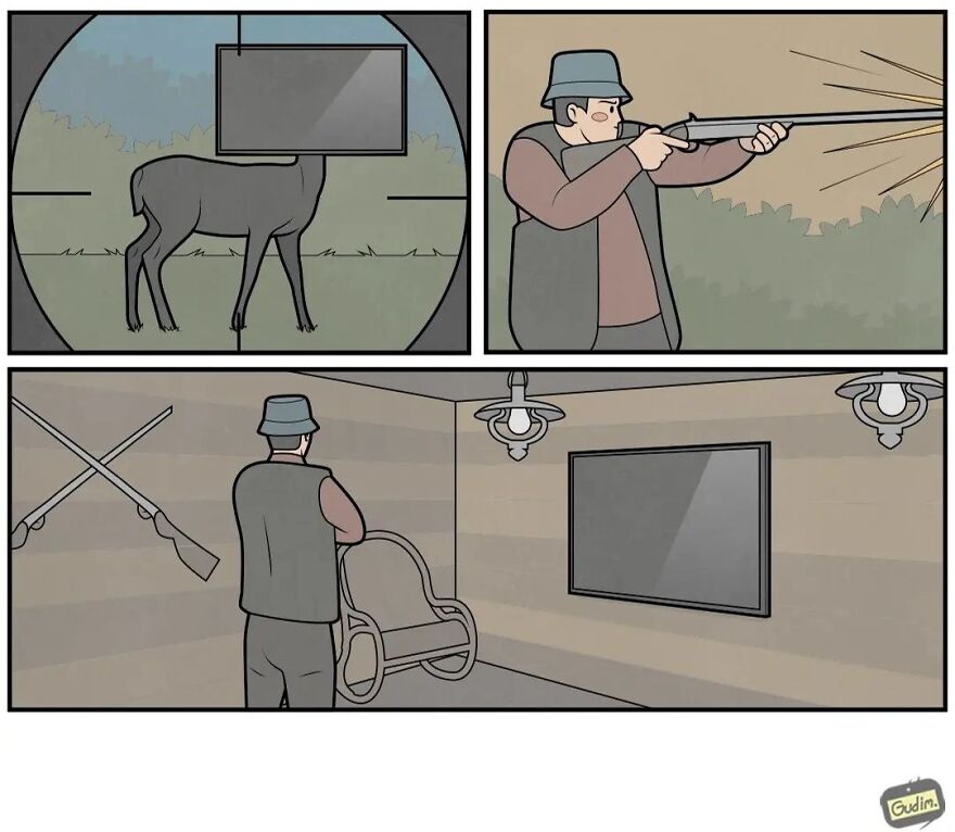 30 Sarcastic Comics By Anton Gudim That Might Make You Chuckle (New Pics)