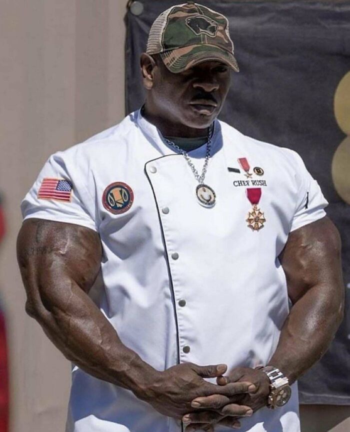 El Chef Andre Rush de la Casa Blanca, unidad absoluta, ha cocinado para Clinton, Bush, Obama, y Trump