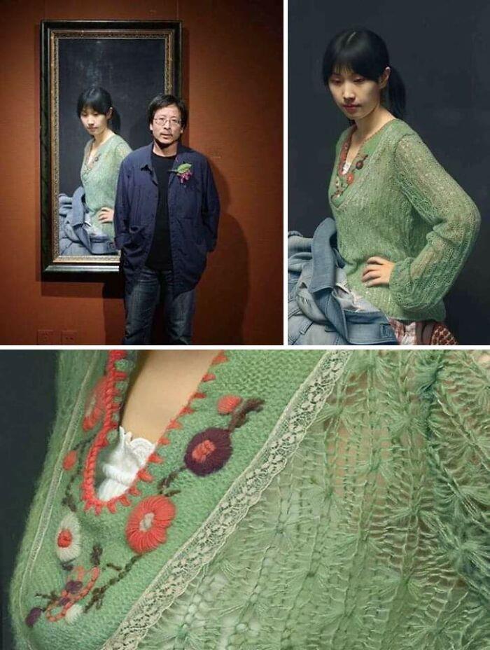 Cuadro pintado por Leng Jun, con tanto detalle que es considerada una de las obras más realistas del mundo
