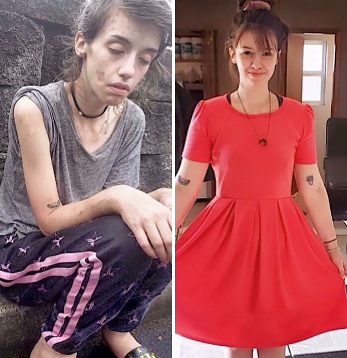 Llevo 19 meses limpia y finalmente estoy empezando a ver la belleza de la vida nuevamente. Esperanza, esto inspira mucho a algunas personas