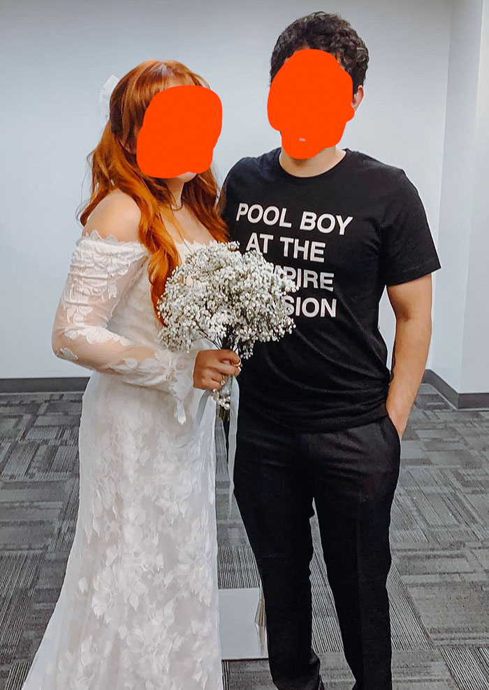 La novia se esforzó, el novio no