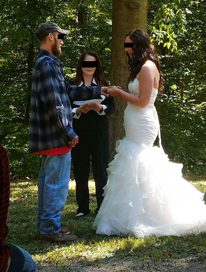No era una boda de urgencia a pesar de las apariencias