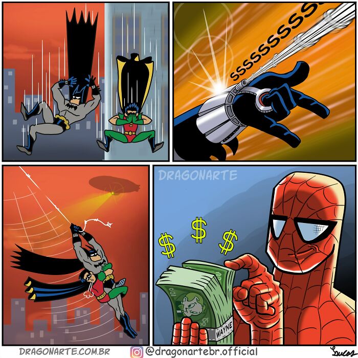 Funny Situations Superheroes Face When No One’s Watching In 26 New Comics By Dragonarte
