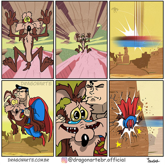 Funny Situations Superheroes Face When No One’s Watching In 26 New Comics By Dragonarte