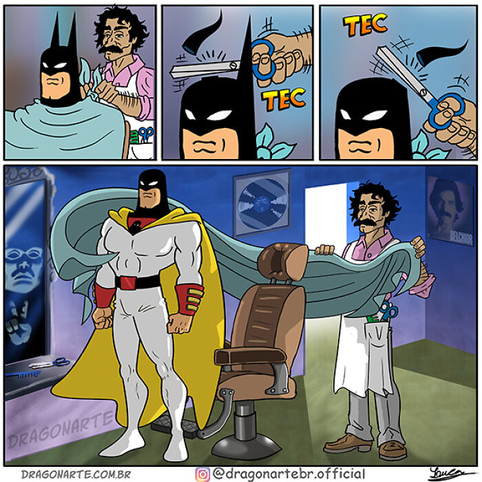 Funny Situations Superheroes Face When No One’s Watching In 26 New Comics By Dragonarte