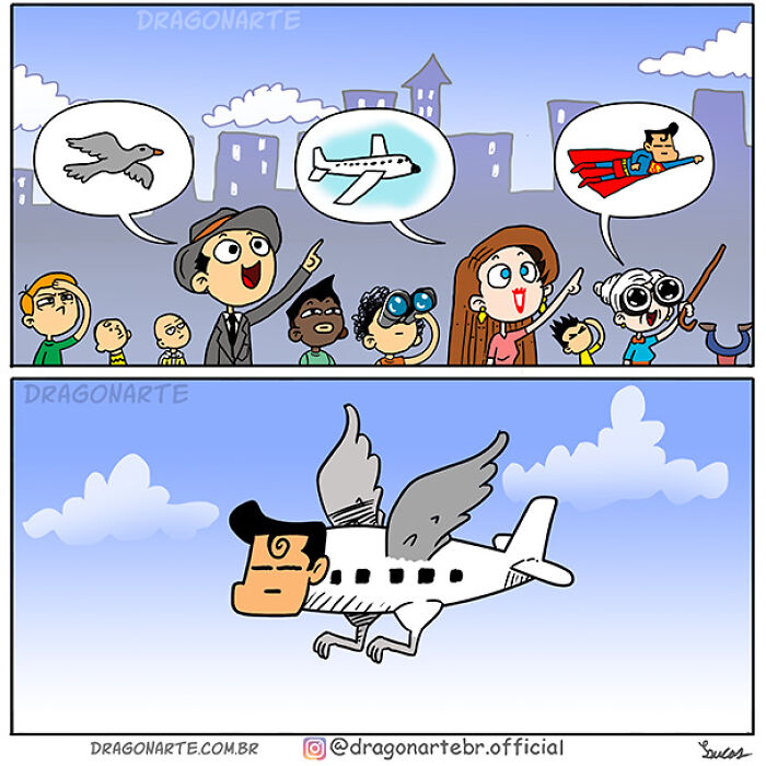 Funny Situations Superheroes Face When No One’s Watching In 26 New Comics By Dragonarte