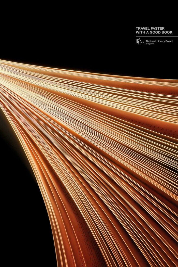 Viaja más rápido con un buen libro: Biblioteca nacional de Singapur
