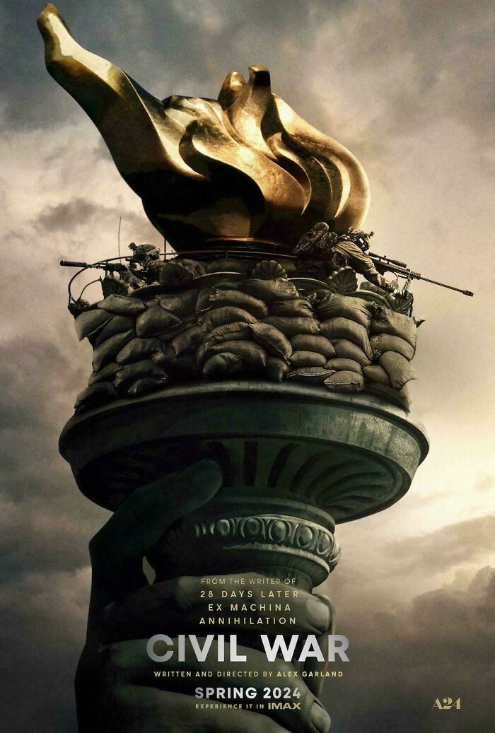 Póster de la película "Civil War" (2024)