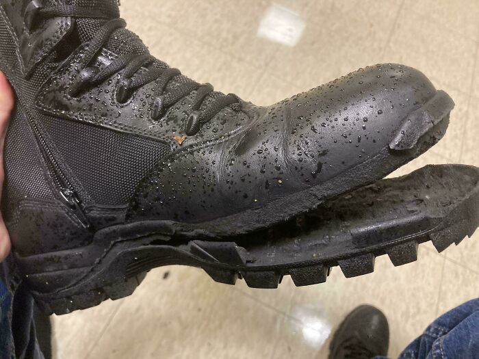 He llevado estas botas 