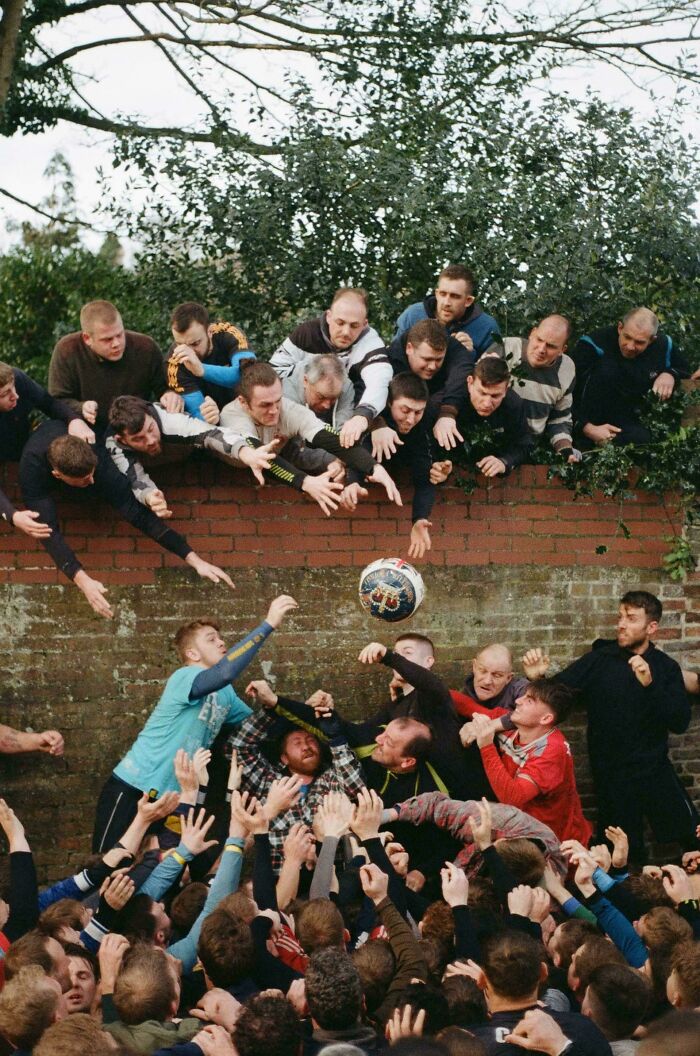 Un partidillo de fútbol en 2019