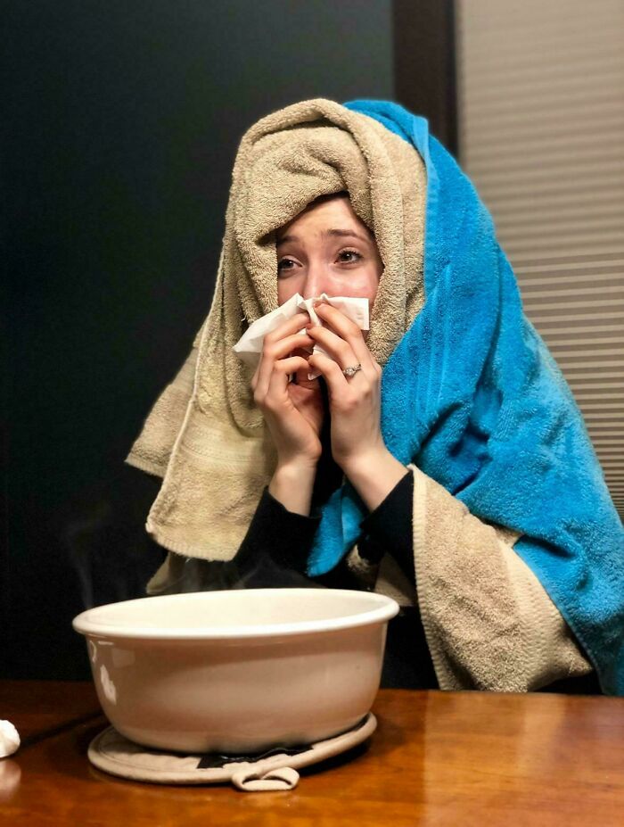 Mi esposa y su resfriado