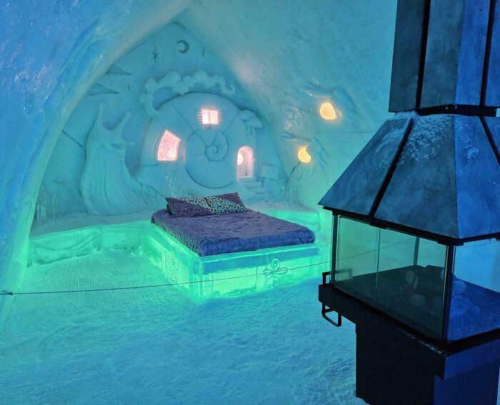 Este hotel hecho de hielo