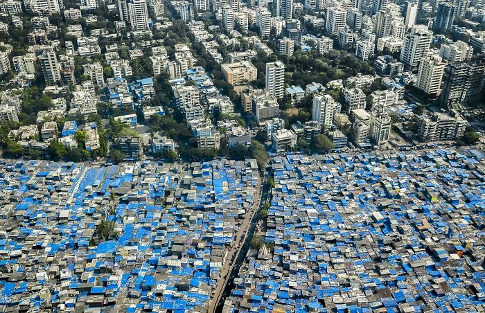Desigualdad en Mumbai, India