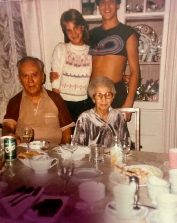 1984, tenía 15 años y me dejaban salir así de casa
