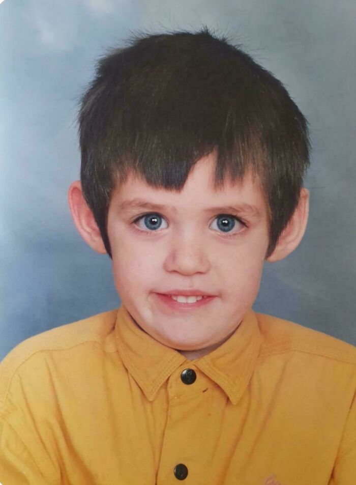 Yo con 5 años, en 1991-92