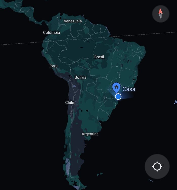 En estos momentos estoy en Brasil. Esto es porque vivo aquí
