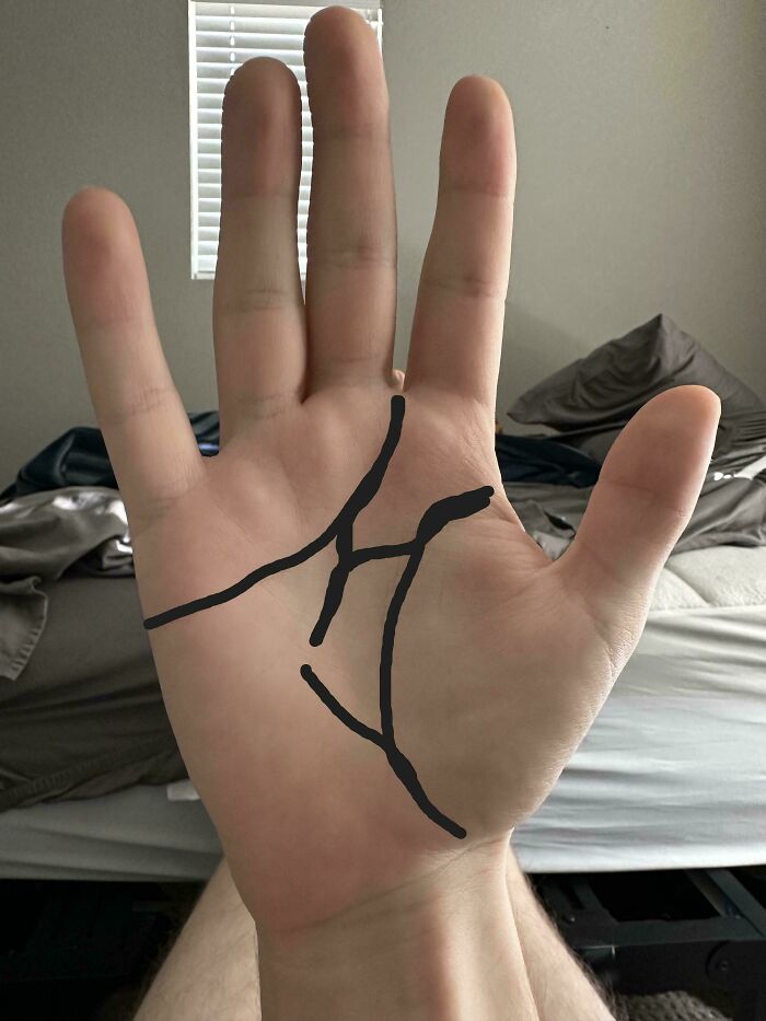 Esta es mi mano, no quiero que me la leáis