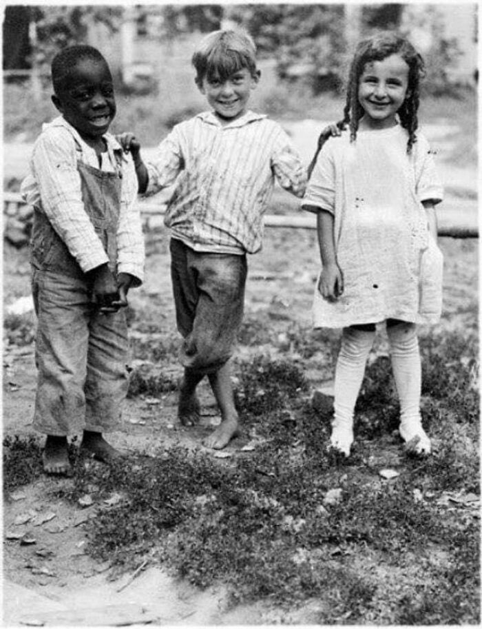 Tres amigos de Nebraska, 1910 aprox.