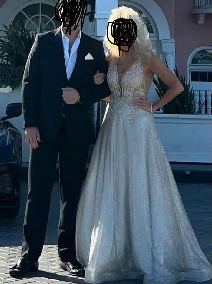 No es la novia, es la madre de la novia