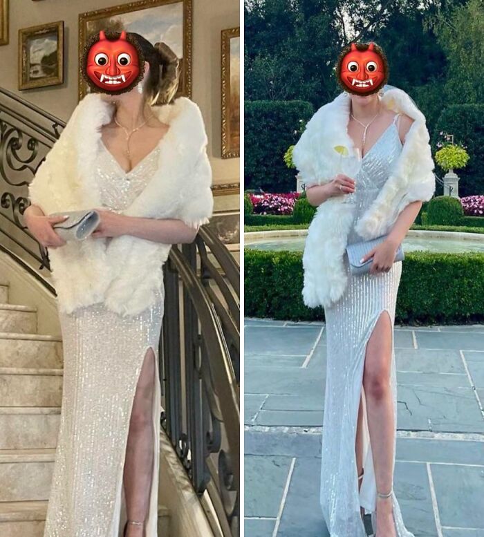 Una "buena amiga" de la novia fue a su boda con esto