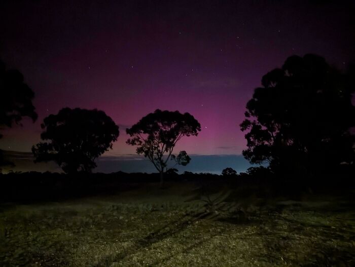 La aurora austral en Bendigo, Victoria