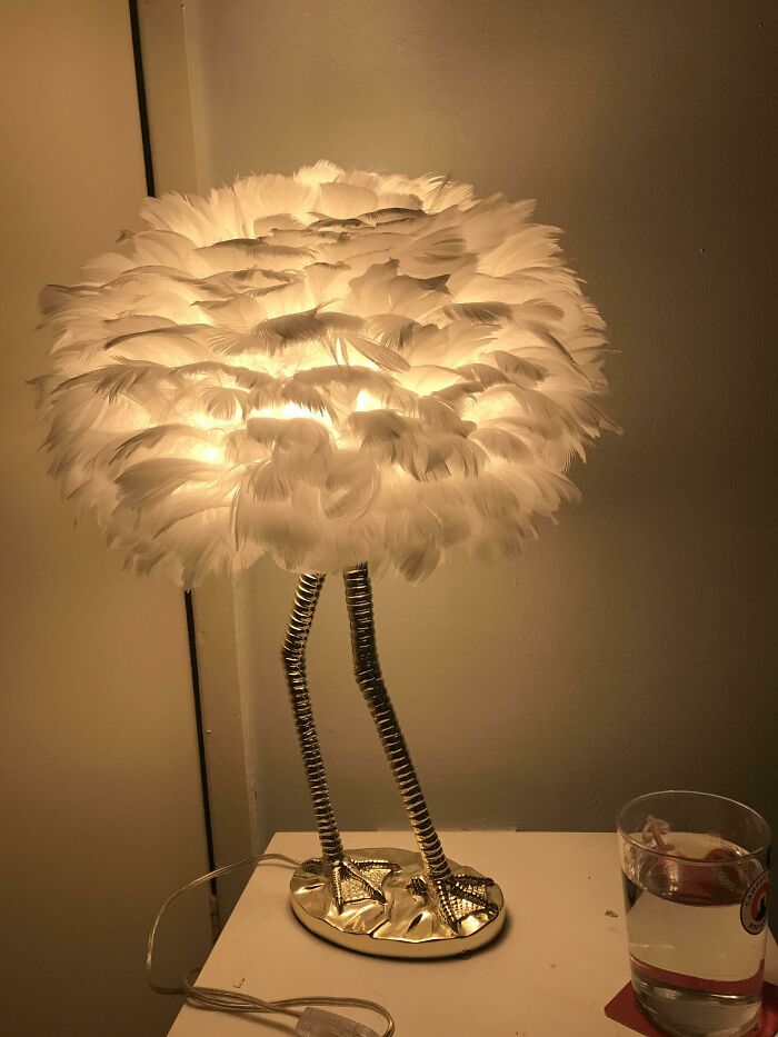 Le pedí a mi madre que me regalara una lamparita para la mesilla de noche y he recibido esto