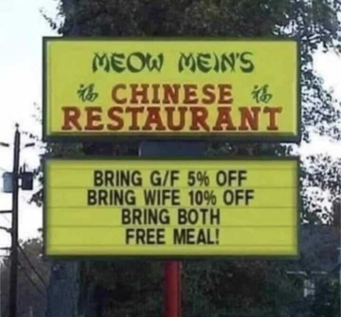 50 Times People Or Businesses Won The Funny Sign Game And Got Celebrated On Facebook