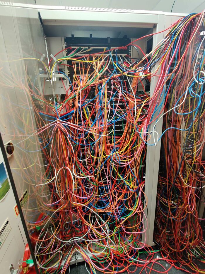 El caos de cables