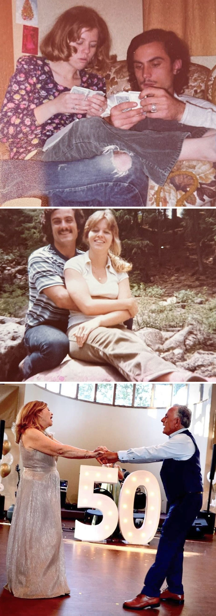 Mis abuelos acaban de celebrar su 50 aniversario de bodas